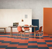 Marmoleum Modular t3352 Berlin red фото 2 | FLOORDEALER